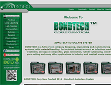 Tablet Screenshot of bondtech.net